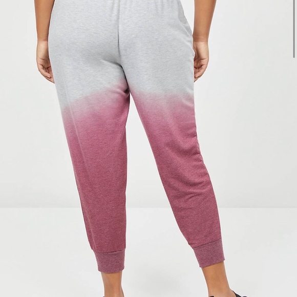 NWT Lane Bryant Livi Ombré Jogger Pants 10/12 - Picture 2 of 7